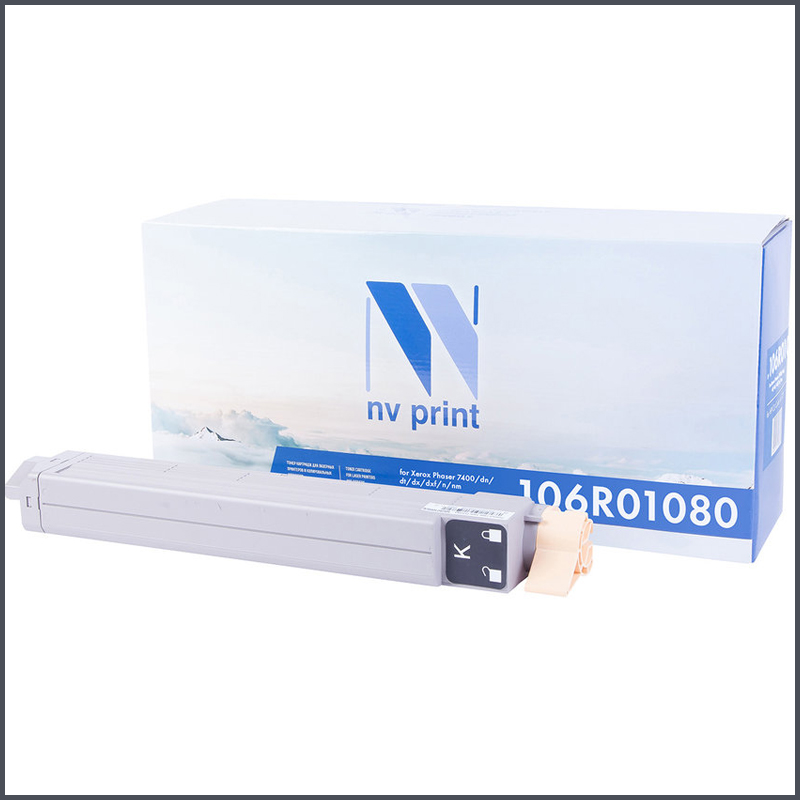 Картридж совм. NV Print 106R01080 черный для Xerox Phaser 7400 (15000стр)