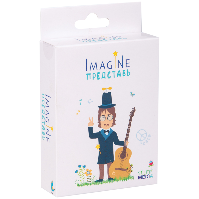 Игра настольная Selfie Media "Представь. Imagine", карточная, картонная коробка