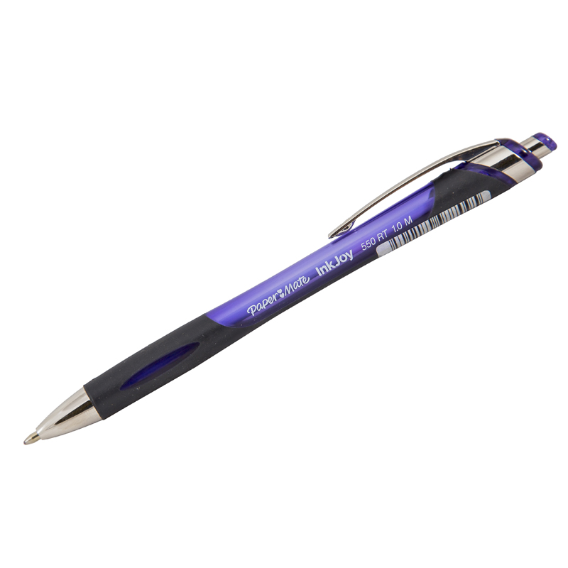 Ручка шариковая автоматическая "InkJoy" 550 RT, фиолетовая, 1мм, грип