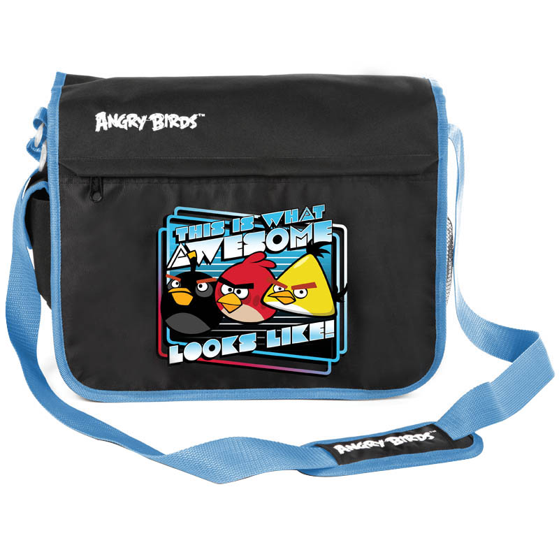 Сумка Hatber "Angry Birds" 36*31*11 см, 2 отделения