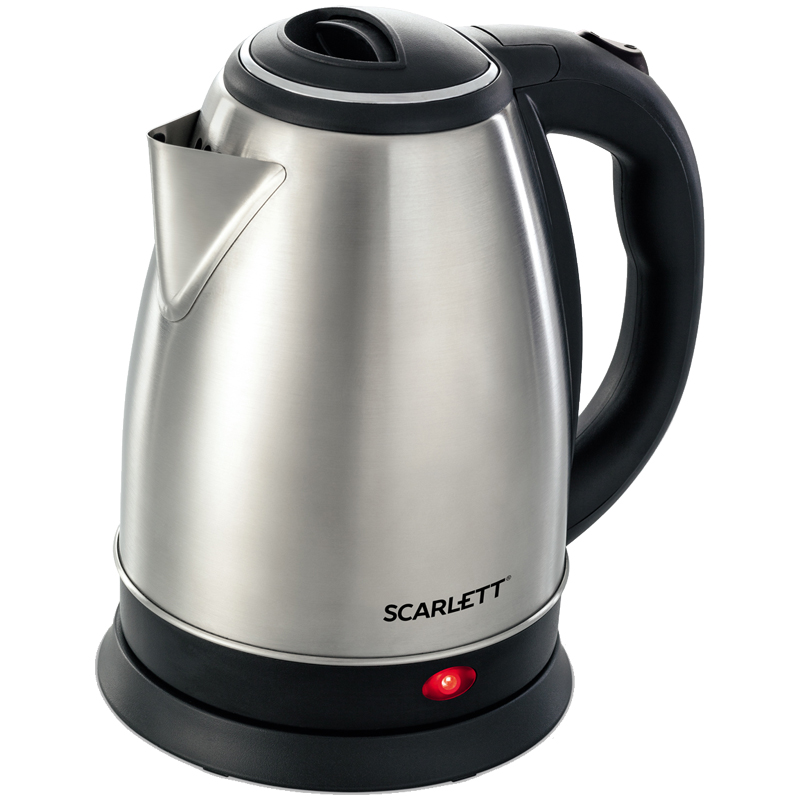 Чайник электрический Scarlett SC-EK21S41, 2л, 1500-1800Вт, металл/пластик