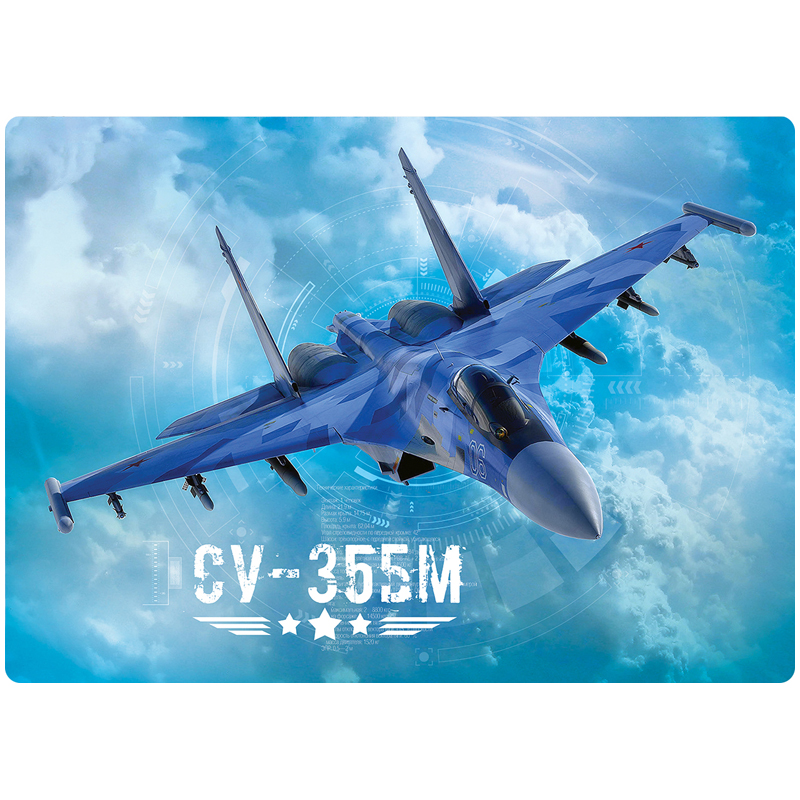 Настольное покрытие детское "Военные самолеты" 33*46 см