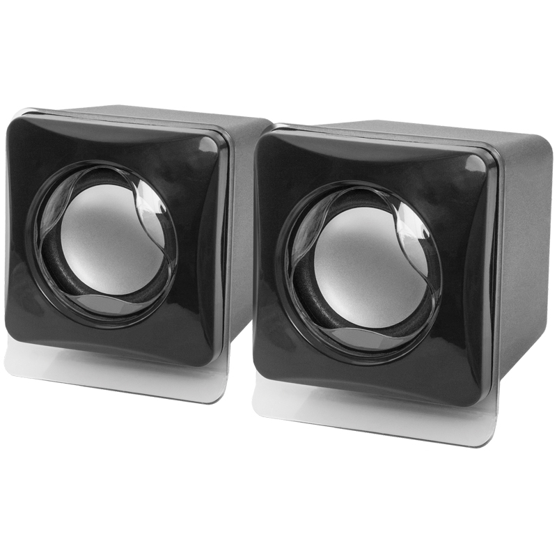 Колонки Defender SPK 35, 2*2,5W, питание от USB, черный
