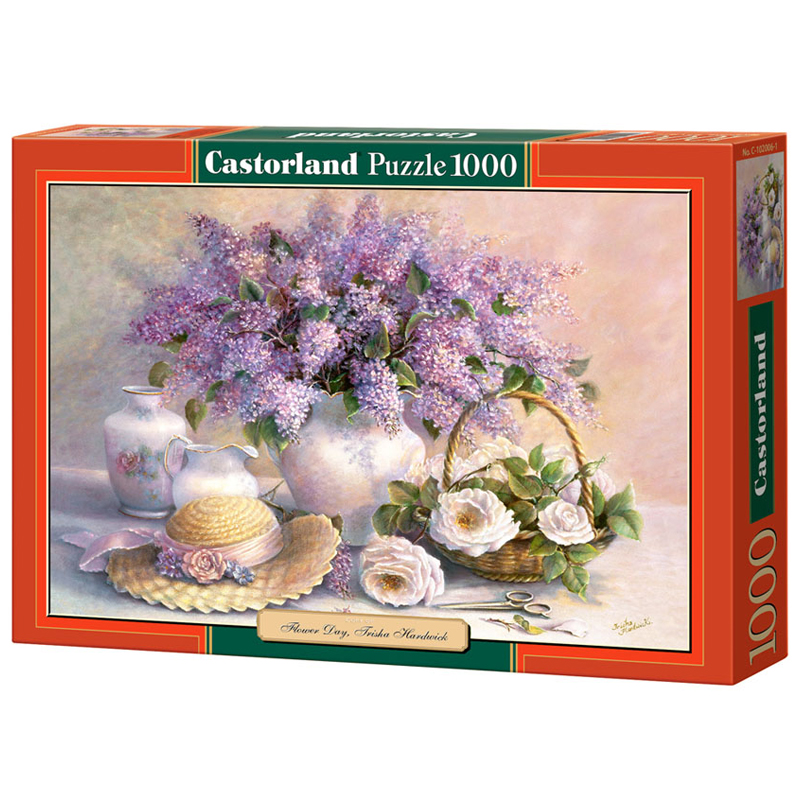 Пазл 1000 эл. Castorlаnd "Цветы. Живопись"