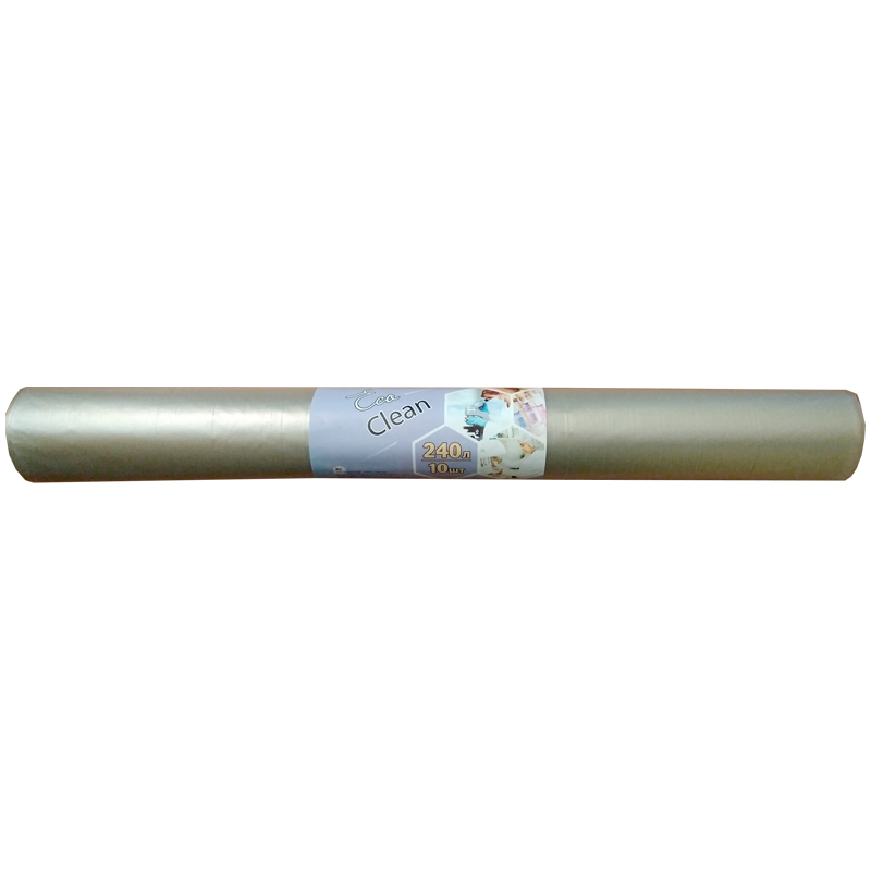 Мешки для мусора 240л КБ "Ecoclean" ПВД, 88*106см, 29мкм, 10шт., прозрачные, в рулоне