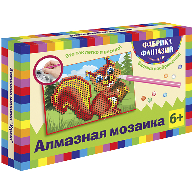 Аппликация из алмазной мозаики 10*15 Фабрика фантазий "Удача"