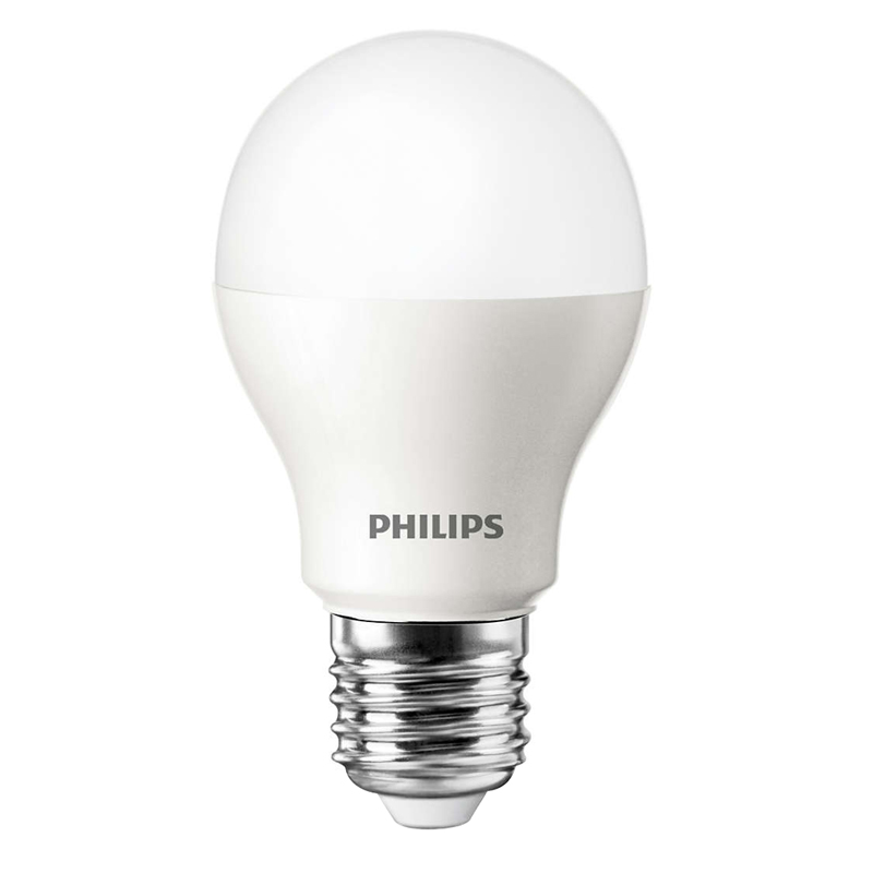 Лампа светодиодная Philips ESS, 11Вт, тип А "груша", Е27, 3000К, теплый свет (комплект 2шт)