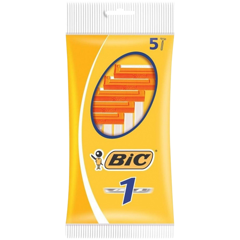 Бритва "BIC 1 для норм. кожи" (5 шт)