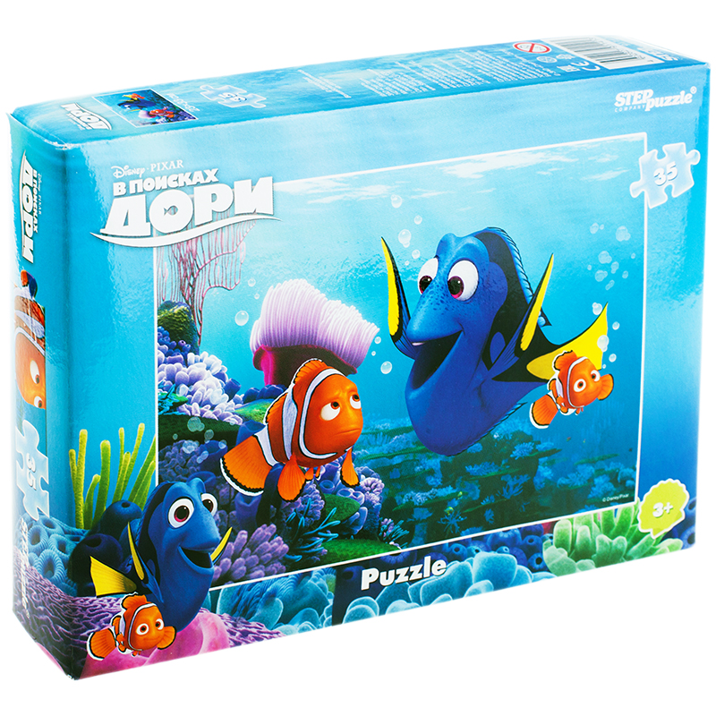 Пазл   35 эл. Step Puzzle "Disney. В поисках Дори", картонная коробка