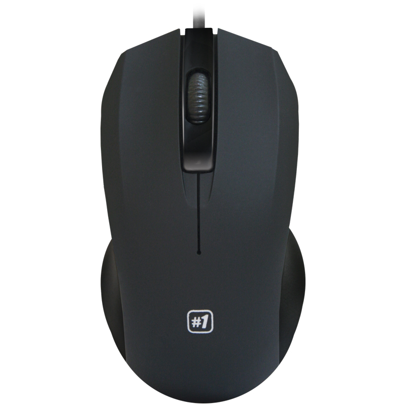 Мышь Defender MM-310, USB, черный, 2btn+Roll