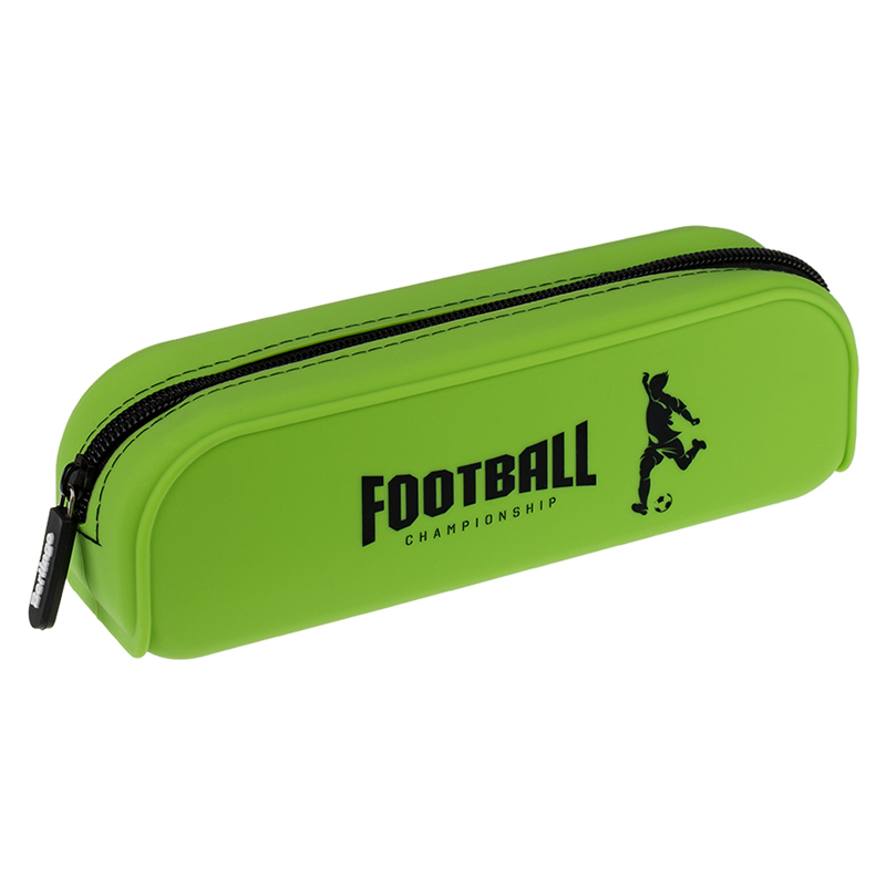 Пенал мягкий 200*60*50 Berlingo "Football", силикон