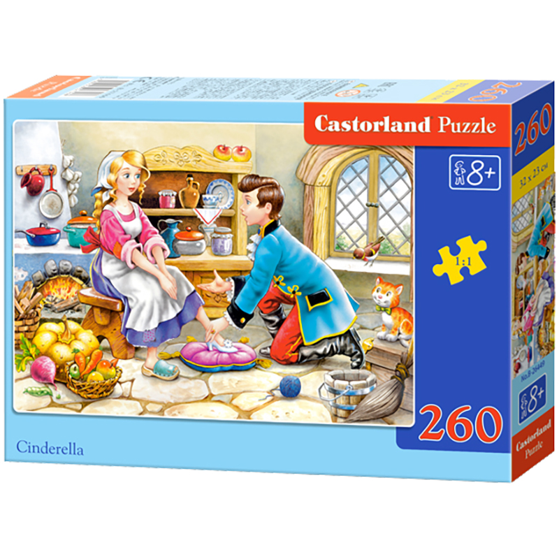 Пазл  260 эл. Castorlаnd MIDI "Сказка. Золушка"