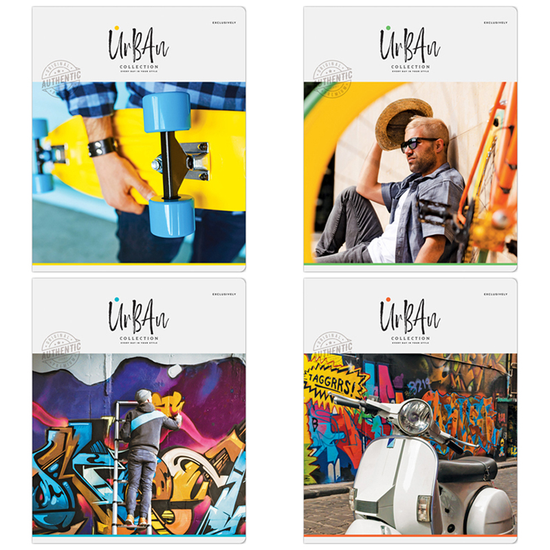 Тетрадь 48л., А5, клетка ArtSpace "Стиль. Urban collection", эконом