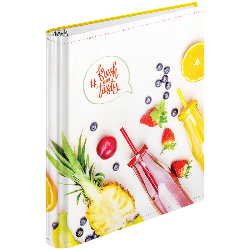 Тетрадь на кольцах А5, 120л., 7БЦ, ArtSpace "Стиль. Bright & Sweet", глянцевая ламинация