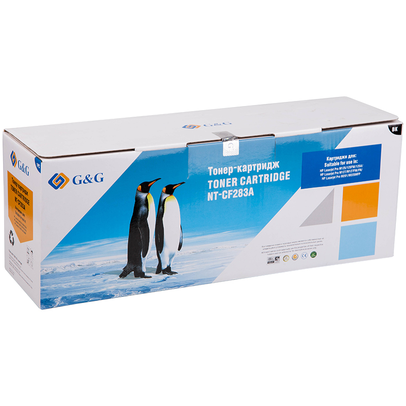 Картридж совм. G&G CF283A черный для HP LJ Pro M125/M127/M201/M225 (1,5K)