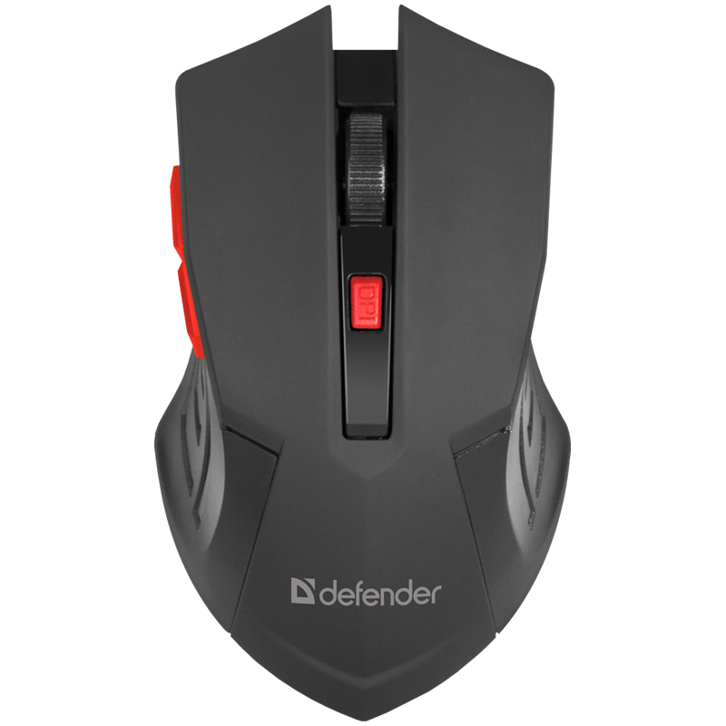 Мышь беспроводная Defender Accura MM-275, черный, 5btn+Roll