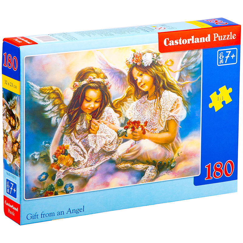 Пазл  180 эл. Castorlаnd "Два ангела", картонная коробка