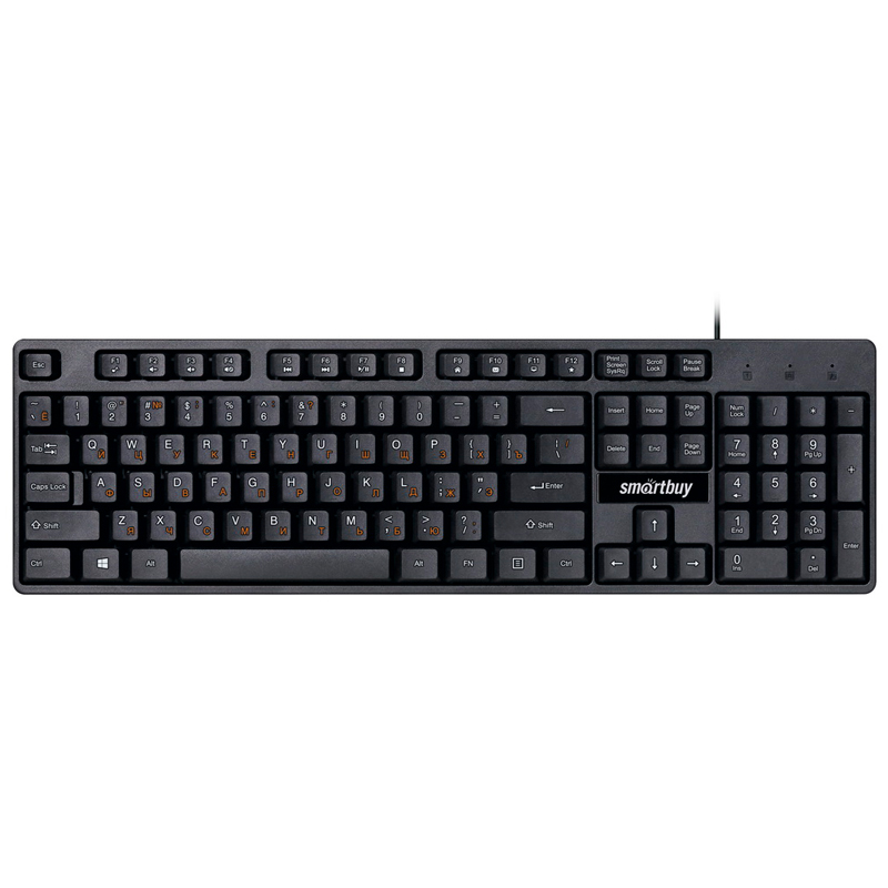 Клавиатура Smartbuy ONE 237, USB, черная