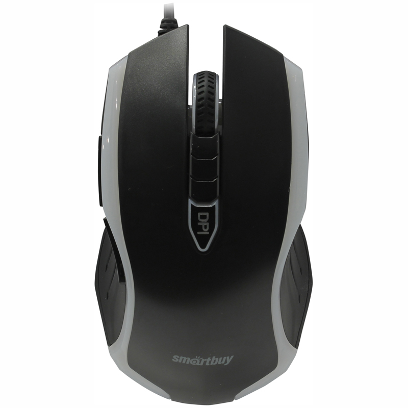 Мышь игровая Smartbuy RUSH 701, USB, с подсветкой, черный, 4btn+Roll