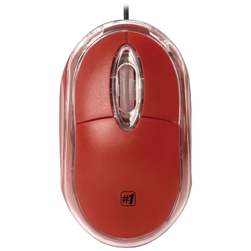 Мышь Defender Optimum MS-900, USB, красный, 3btn+Roll