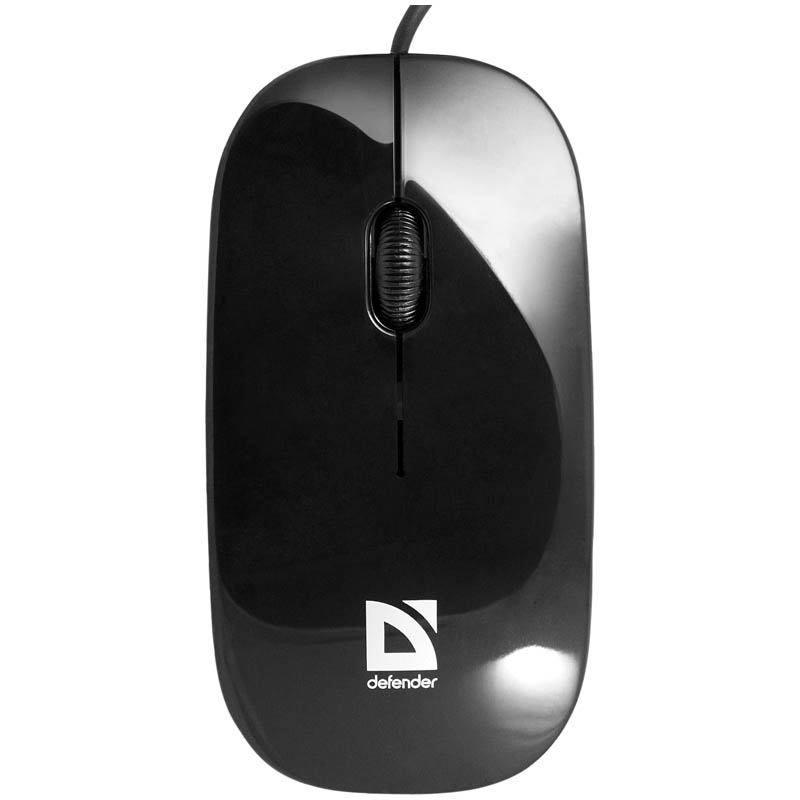 Мышь Defender NetSprinter 440, USB, черный, 2btn+Roll
