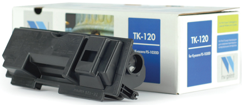 Тонер-картридж совм. NV Print TK-120 черный для Kyocera FS-1030D (7200стр)