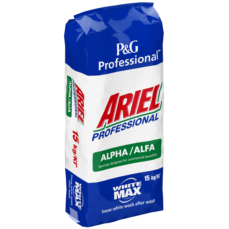 Порошок для машинной стирки Аriel "Alpha", 15кг