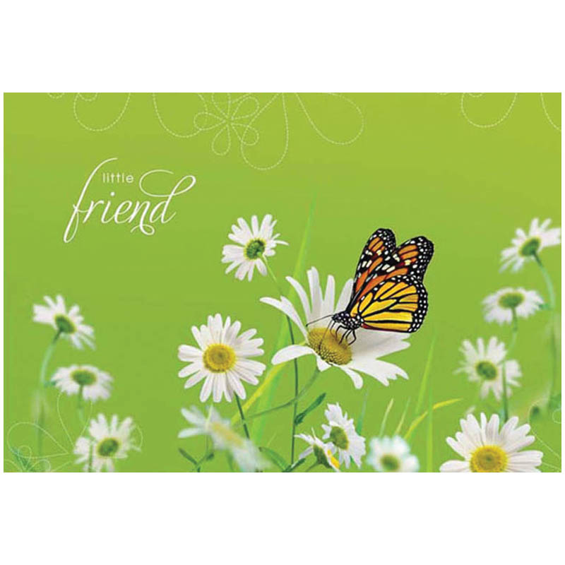 Альбом для рисования 12л. А4 на скрепке "Цветы. Насекомые.Little friends", блок 100 г/м2, обл. офсет