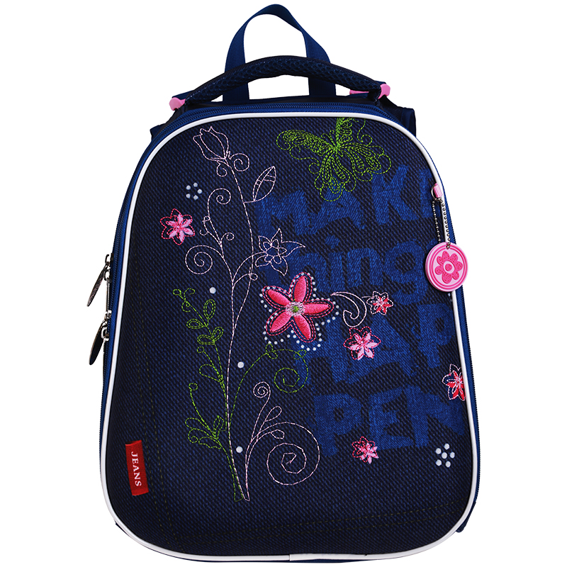 Ранец Berlingo Expert "Jeans Style" 37*29*18см, 2 отделения, анатомическая спинка
