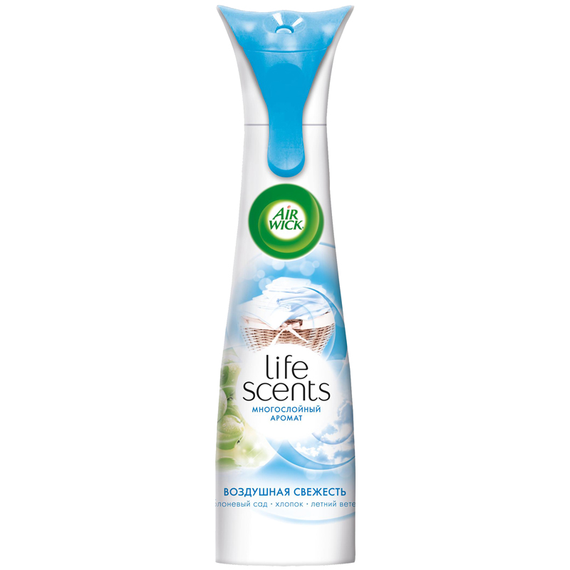Освежитель воздуха аэрозольный Airwick "Life Scents. Воздушная свежесть", 210мл