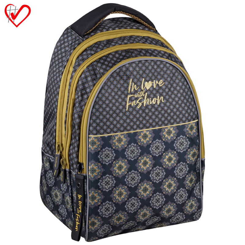 Рюкзак Berlingo inStyle "Golden" 41*27*20см, 3 отделения, 1 карман, эргономичная спинка