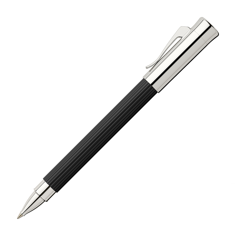 Ручка-роллер Graf von Faber-Castell "Tamitio Black" черная, подар. уп.