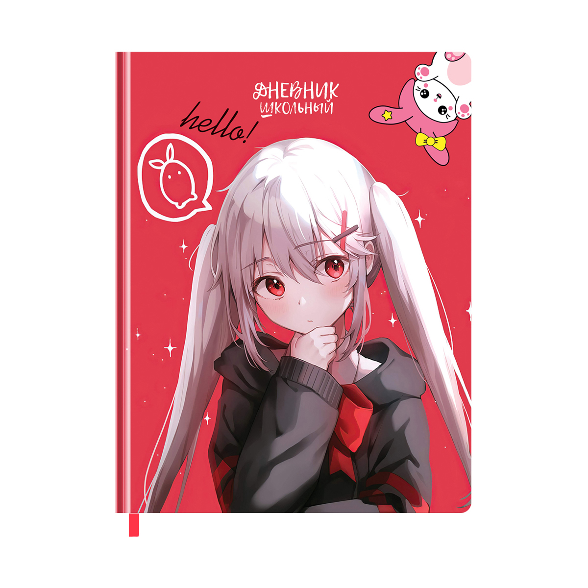 Дневник 1-11 кл. 48л. (твердый) BG "Anime story", иск. кожа, полноцветная печать