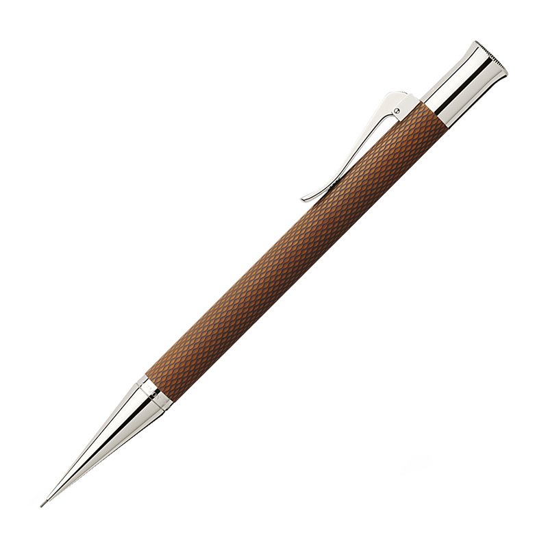 Карандаш механический Graf von Faber-Castell "Guilloche Cognac", 0,7мм, подар. уп.