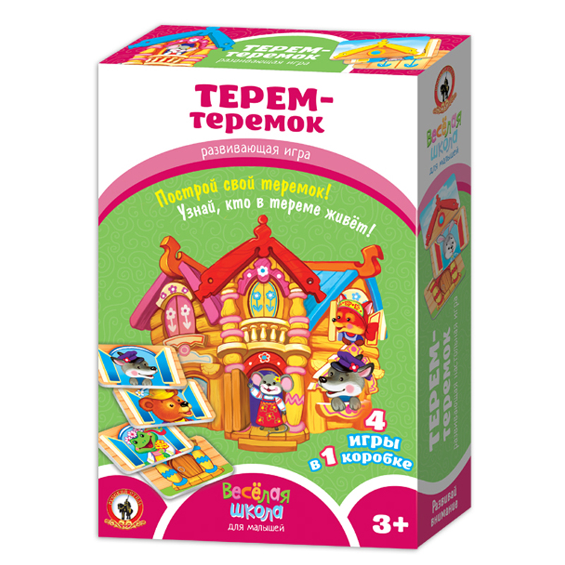 Игра настольная Русский стиль "Терем-теремок"