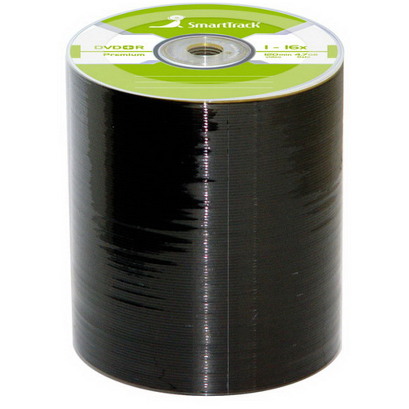 Диск DVD+R 4,7GB Smart Track 16x Bulk (100шт)