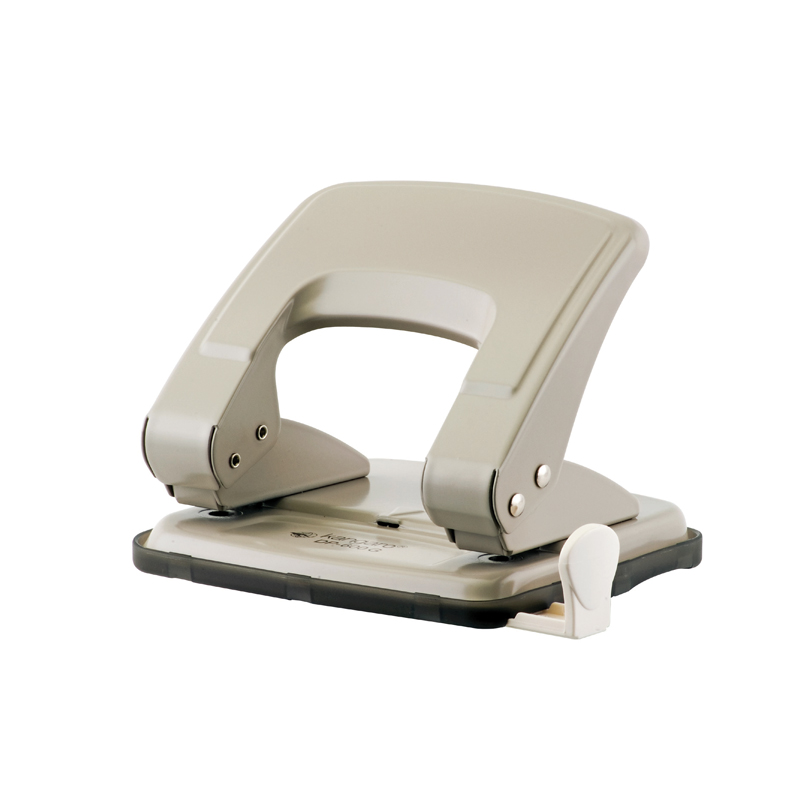 Дырокол Kangaro DP-600G 22л., металлический, с линейкой, серый