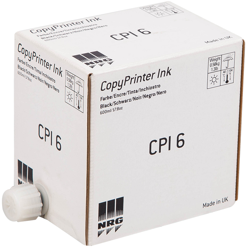 Чернила черные MB DD12/Nashuatec CP306/Ricoh JP 1010/Rex Rotary 1224 (CPi-6 Blk/JP-6))