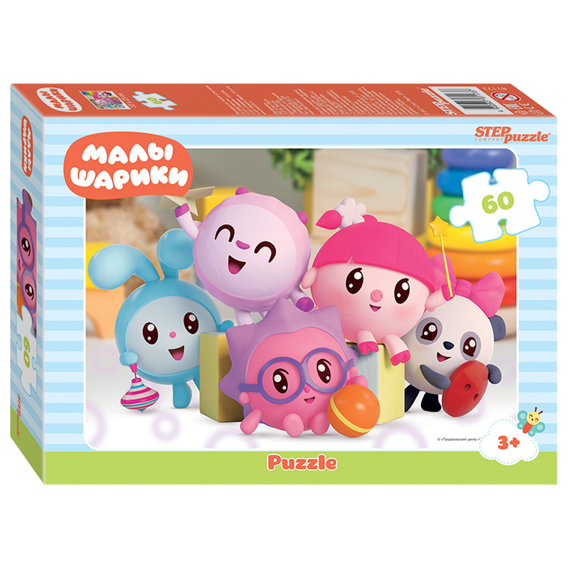 Пазл  60 эл. Step Puzzle "Малышарики"