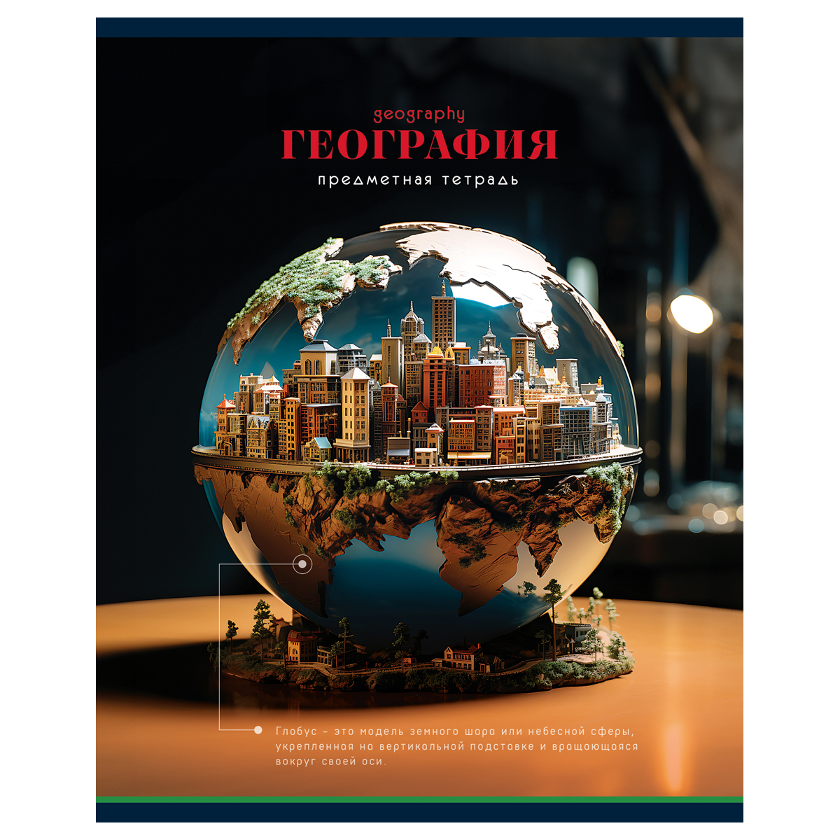Тетрадь предметная 40л., BG "Фотосфера" - География, эконом