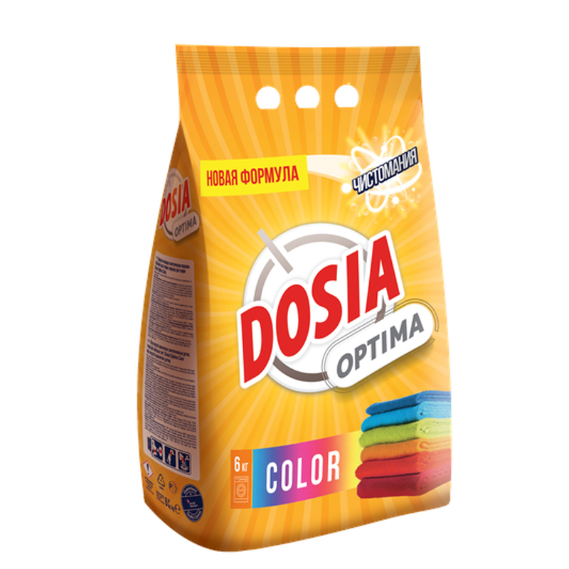 Порошок для машинной стирки Dosia "Optima. Color", 6кг