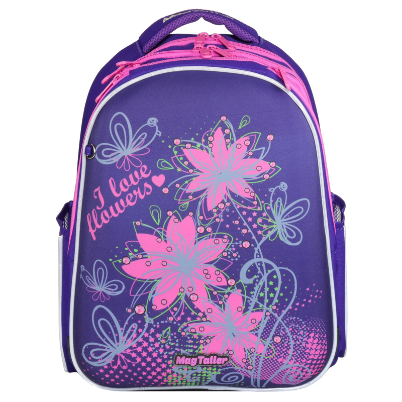 Рюкзак MagTaller Stoody "Flowers" 40*30*20см, 3 отделения, 4 кармана, эргономичная спинка