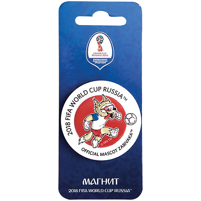 Магнит FIFA2018 "Забивака. Вперед!", полистоун