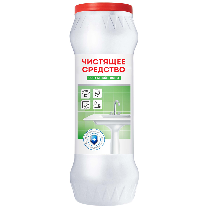 Средство чистящее OfficeClean "Сода Белый эффект", порошок, 400г