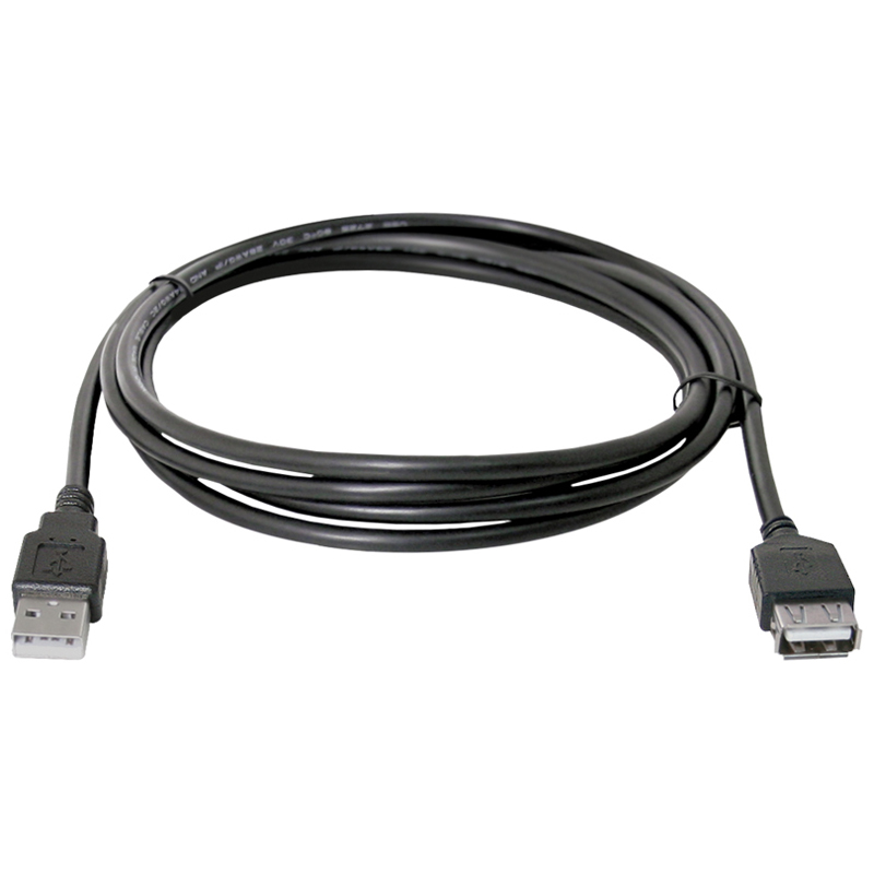 Кабель удлинительный Defender USB02-10 USB2.0 AM-AF, 3,0м, черный