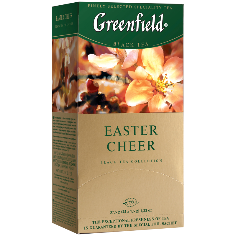 Чай Greenfield "Easter Cheer", травяной, 25 фольг. пакетиков по 1,5г