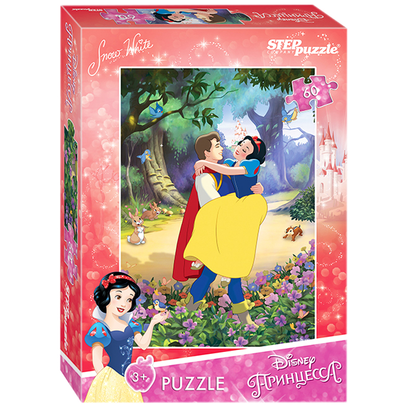 Пазл   60 эл. Step Puzzle "Disney. Белоснежка-2"