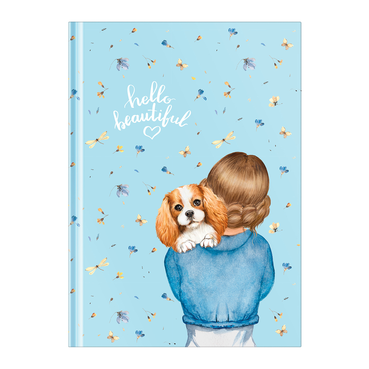 Записная книжка А5 64л. BG "Ты мой", матовая ламинация, блок-еженедельник, блок 80 гр/м2