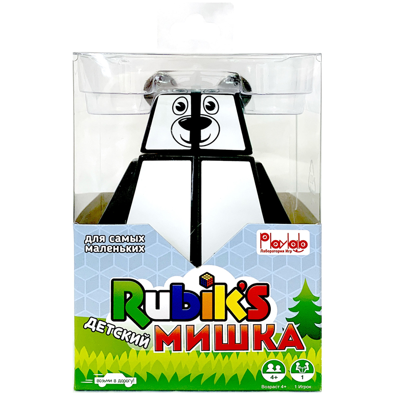 Игра-головоломка Rubik's "Мишка Рубика", пластик, от 4-х лет, блистер