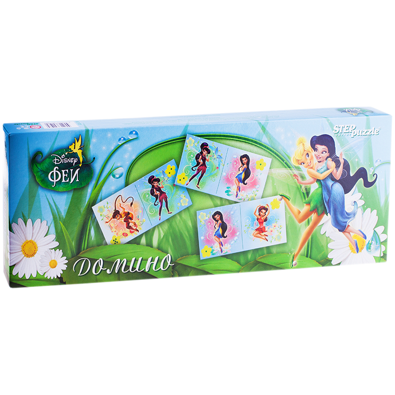 Игра настольная Домино, Step Puzzle "Disney. Феи", картонная коробка